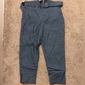 Vixen by Micheline Pitt Blue Capris